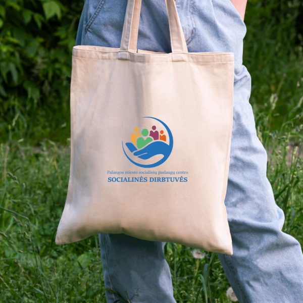 Green and Blue Floral Boho Tote bag Mockup Instagram Post